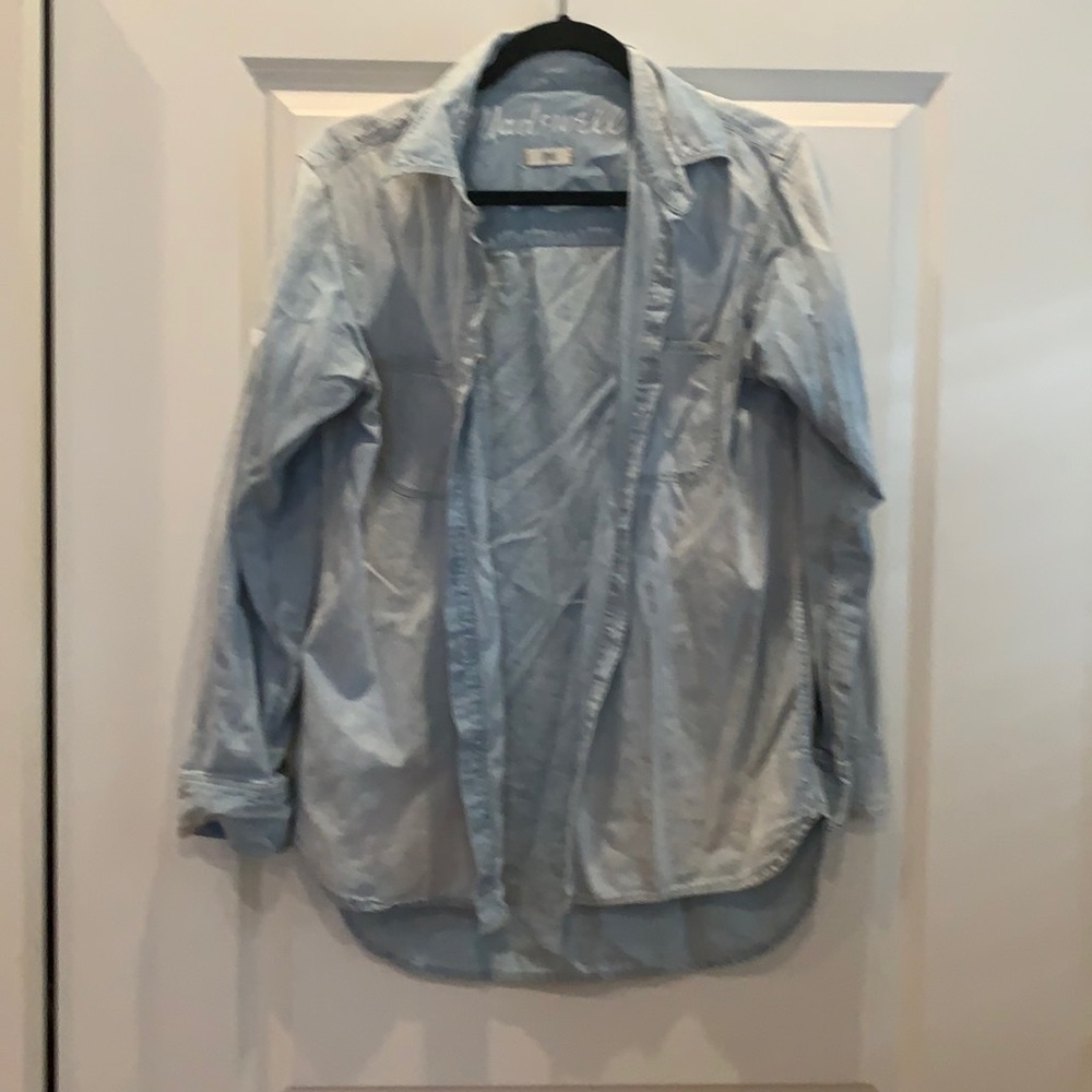 Madewell chambray shirt